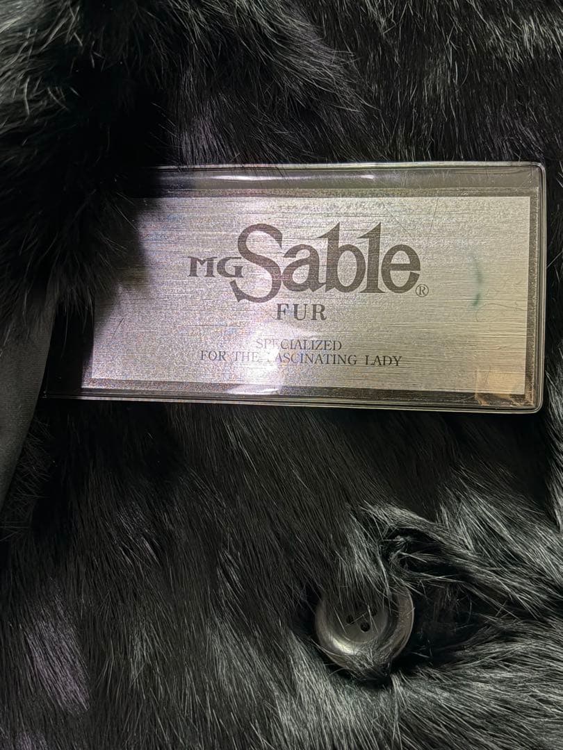 新品未使用タグ付 LAMA LUCENTE 高級毛皮 メンズ ハーフコート