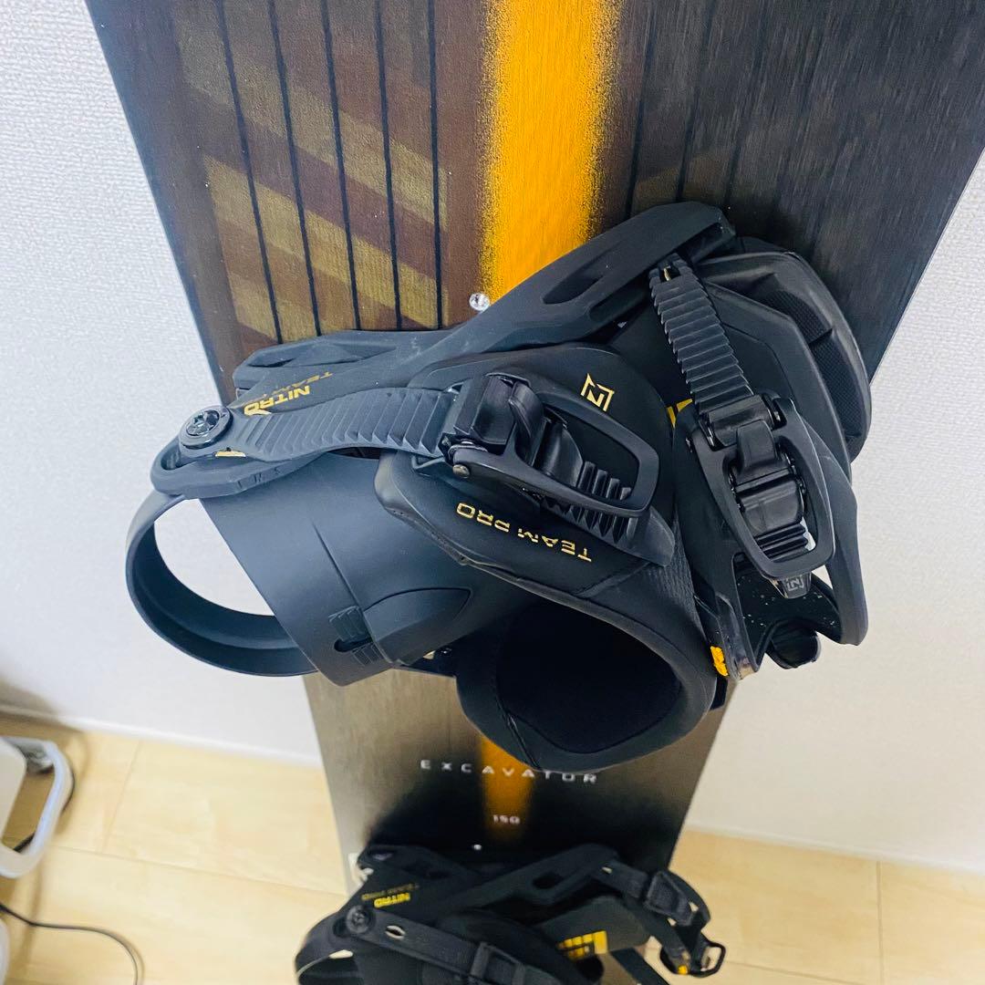 K2 EXCAVATOR 150cm エクスカベーター ボード　ビンディング 冬