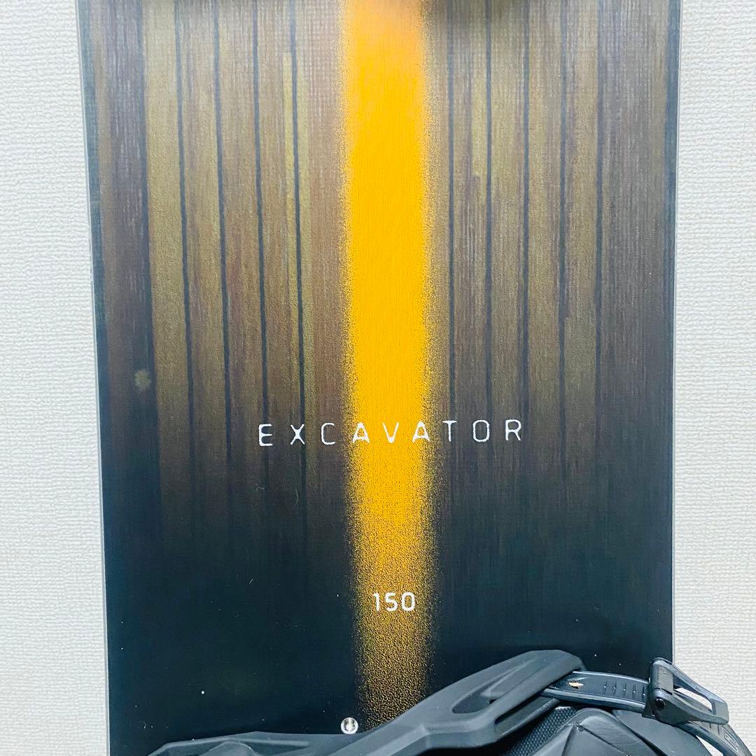 K2 EXCAVATOR 150cm エクスカベーター ボード　ビンディング 冬