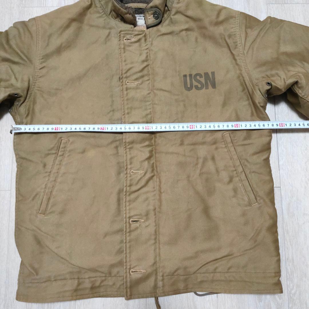 USN ミリタリージャケット カーキ