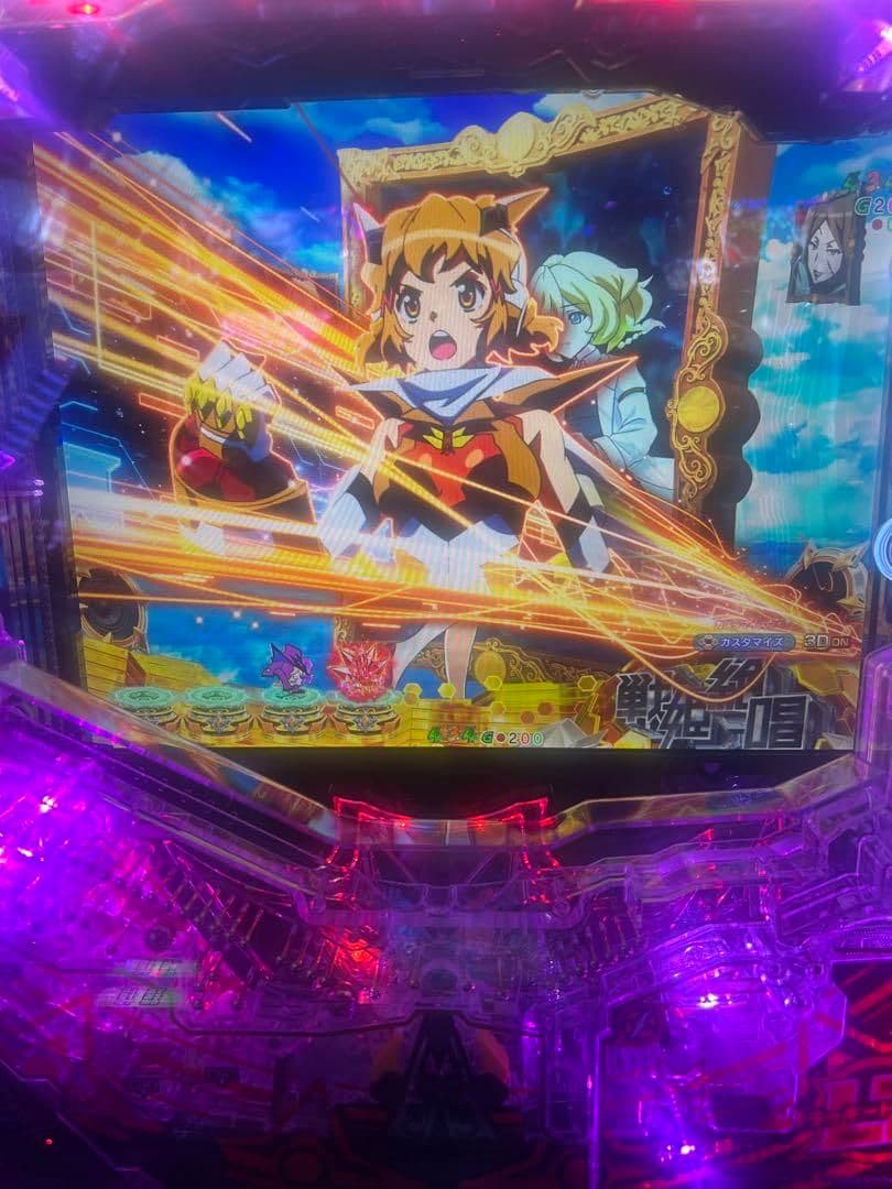 送料無料 スマパチ eF 戦姫絶唱シンフォギア4 実機 三共