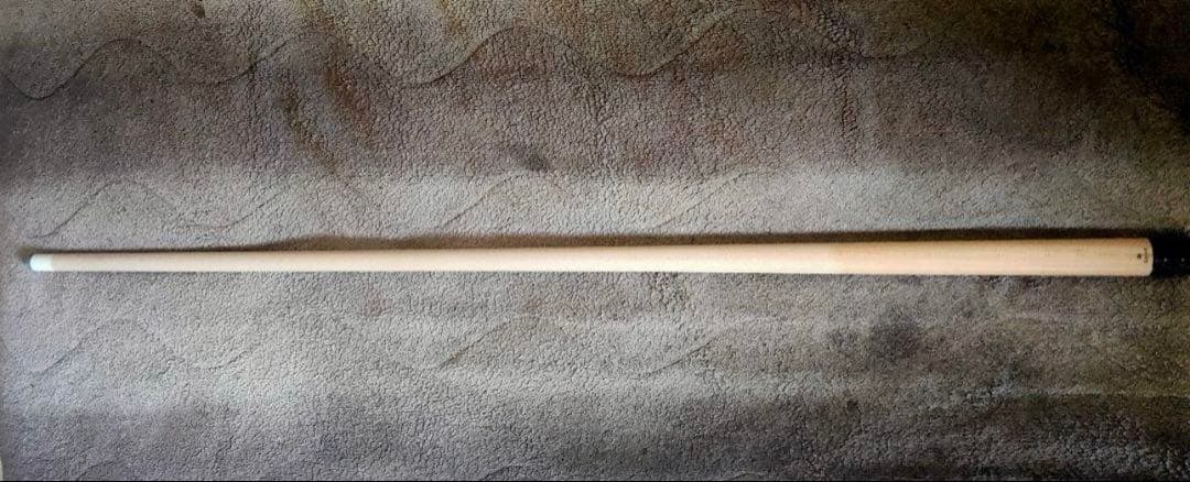 Solid ビリヤードキュー 木製 ナチュラル/ブラック