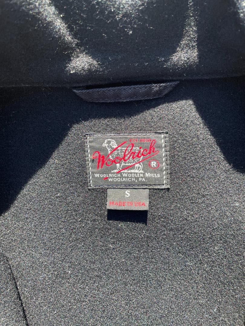 USA製 woolrich woolen mills メルトンジャケット S