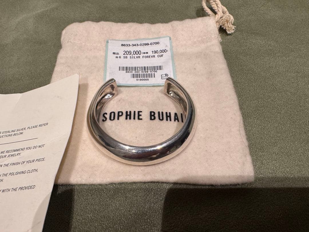 最終価格　SOPHIE BUHAI ソフィーブハイ FOREVER CUFF