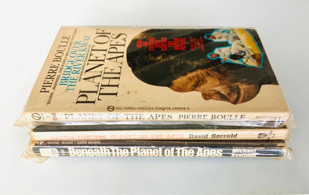 猿の惑星 PLANET OF THE APES 洋書3作 1960-70年発行