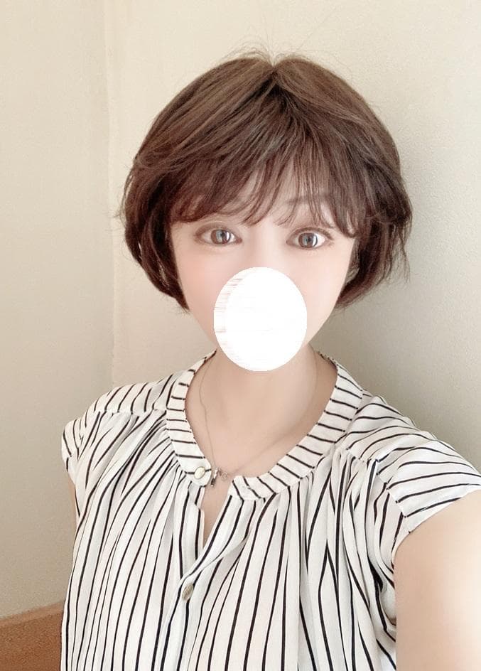 ふーちゃん　坂巻哲也　人毛MIX「ショート」　ダークブラウン