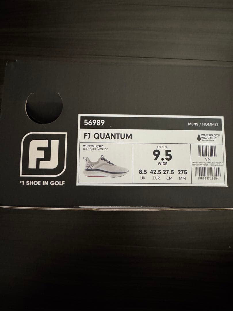フットジョイ（FOOTJOY）クオンタム LACED ゴルフスパイクレスシューズ
