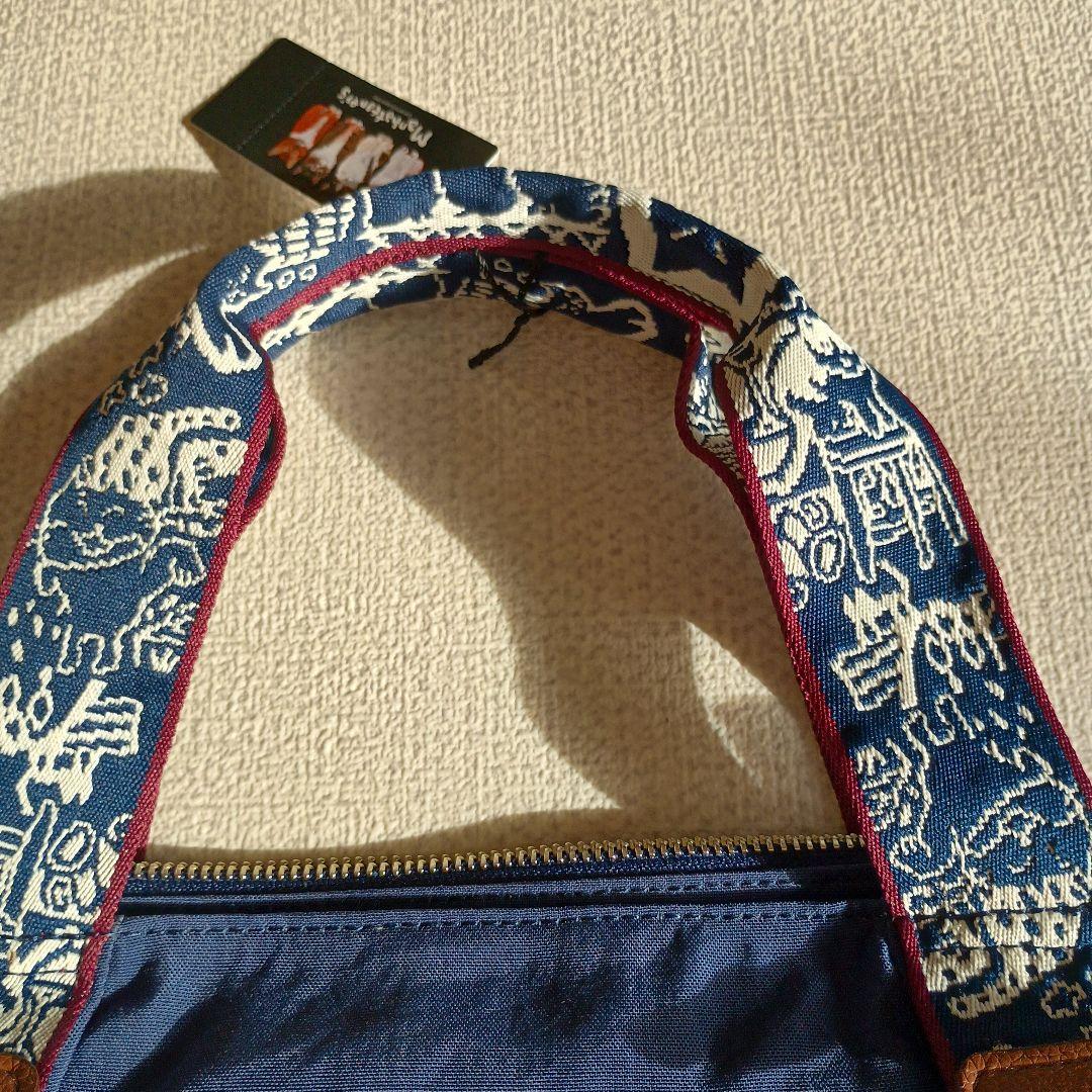 Manhattaner's マンハッタナーズ 猫 バッグ キャッツインブルー