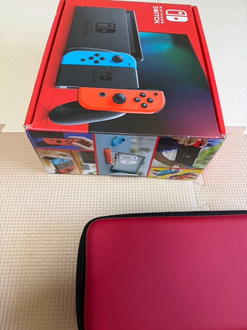 Nintendo Switch 本体 バッテリー強化版　赤/青/緑/紫