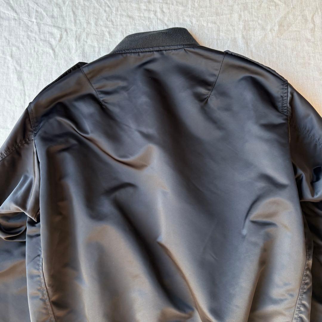 HOUSTON ヒューストン L-2 ブラック フライトジャケット 38