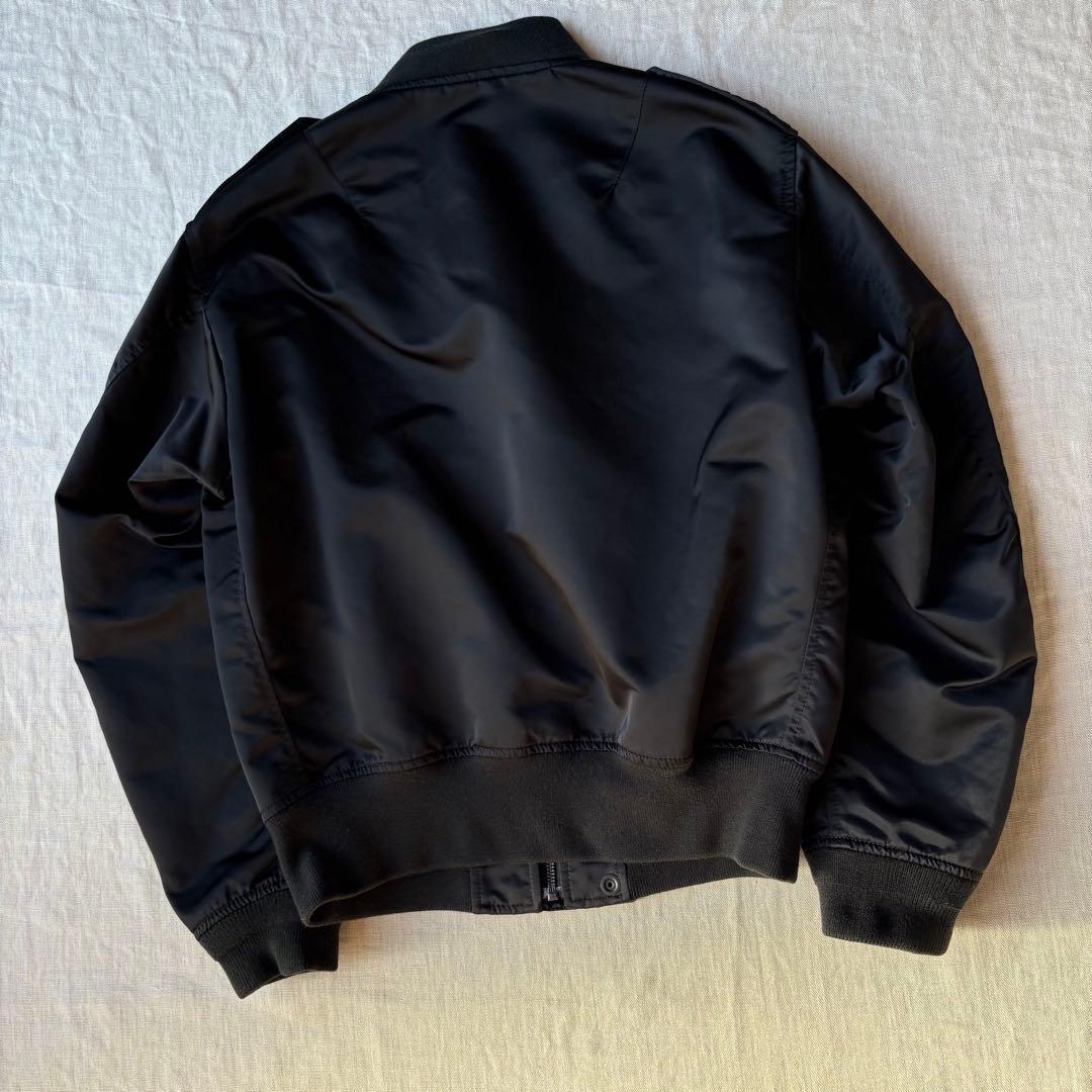HOUSTON ヒューストン L-2 ブラック フライトジャケット 38
