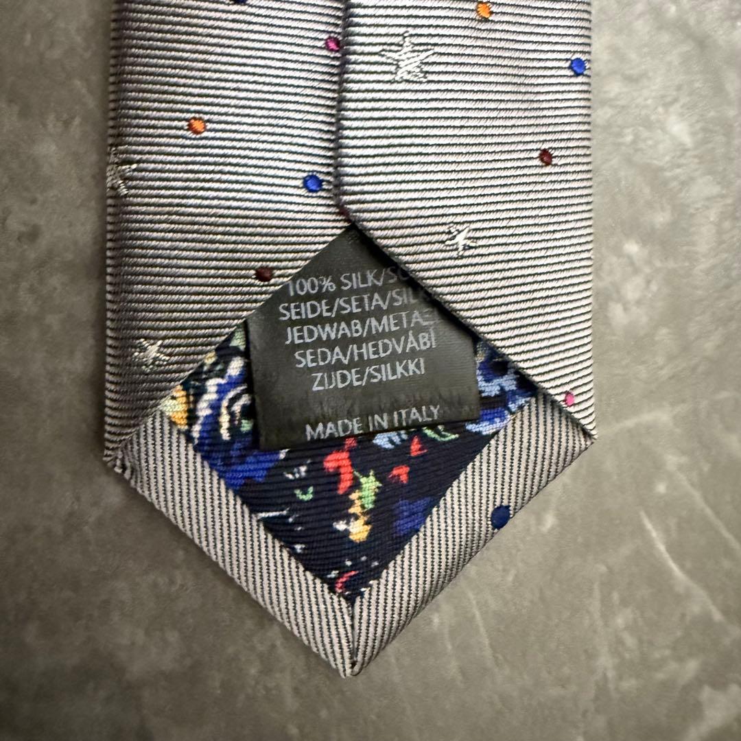 新品未使用 Paul Smith ポールスミス ネクタイ シルバー 結婚式 現行