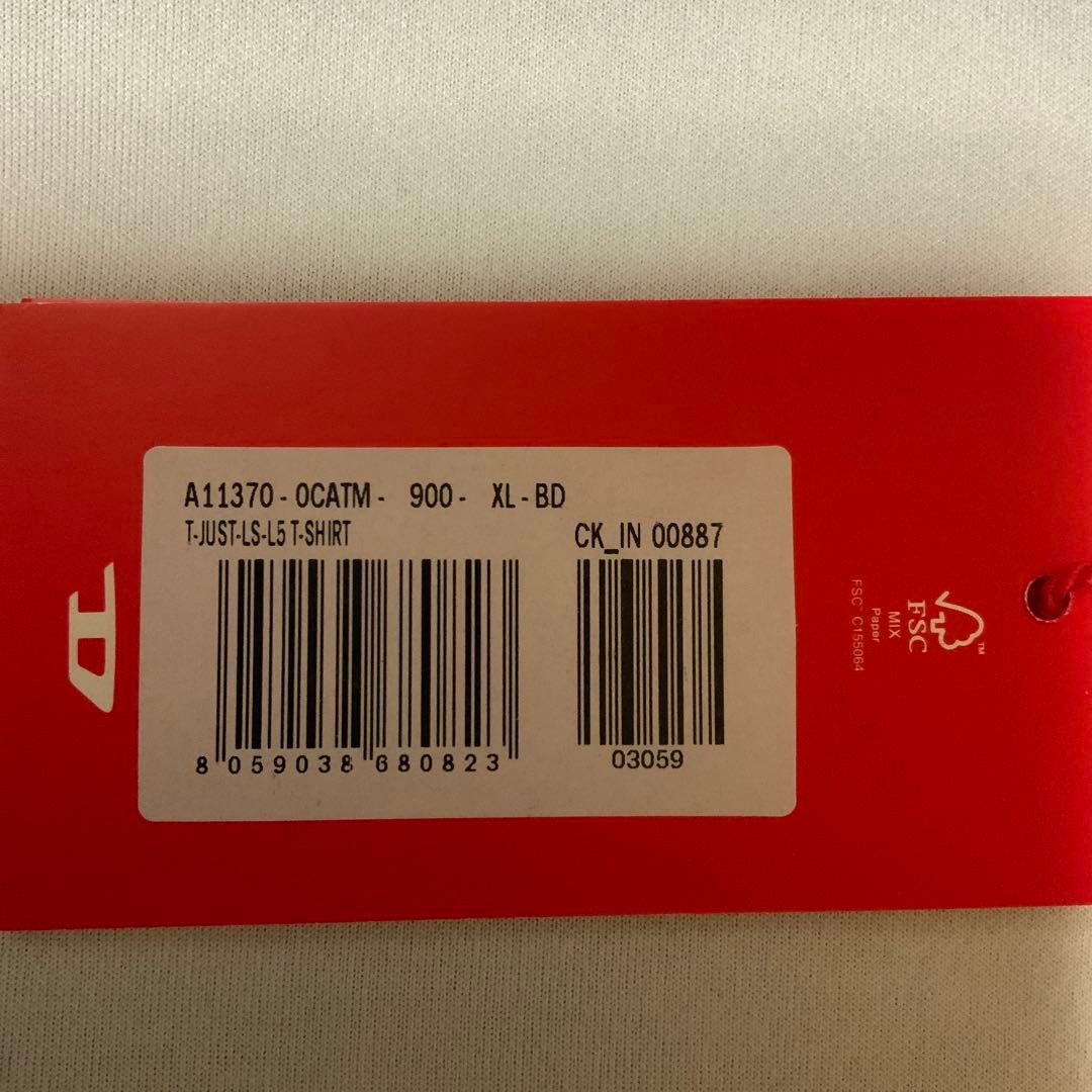 DIESEL 長袖Tシャツ T-JUST-LS-L5 A11370 XL