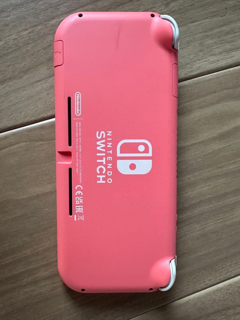 Nintendo Switch Lite コーラル（外箱,充電コード付き）