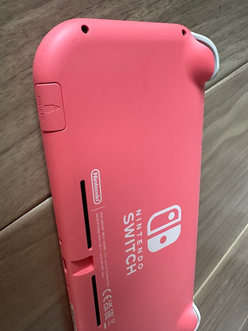 Nintendo Switch Lite コーラル（外箱,充電コード付き）