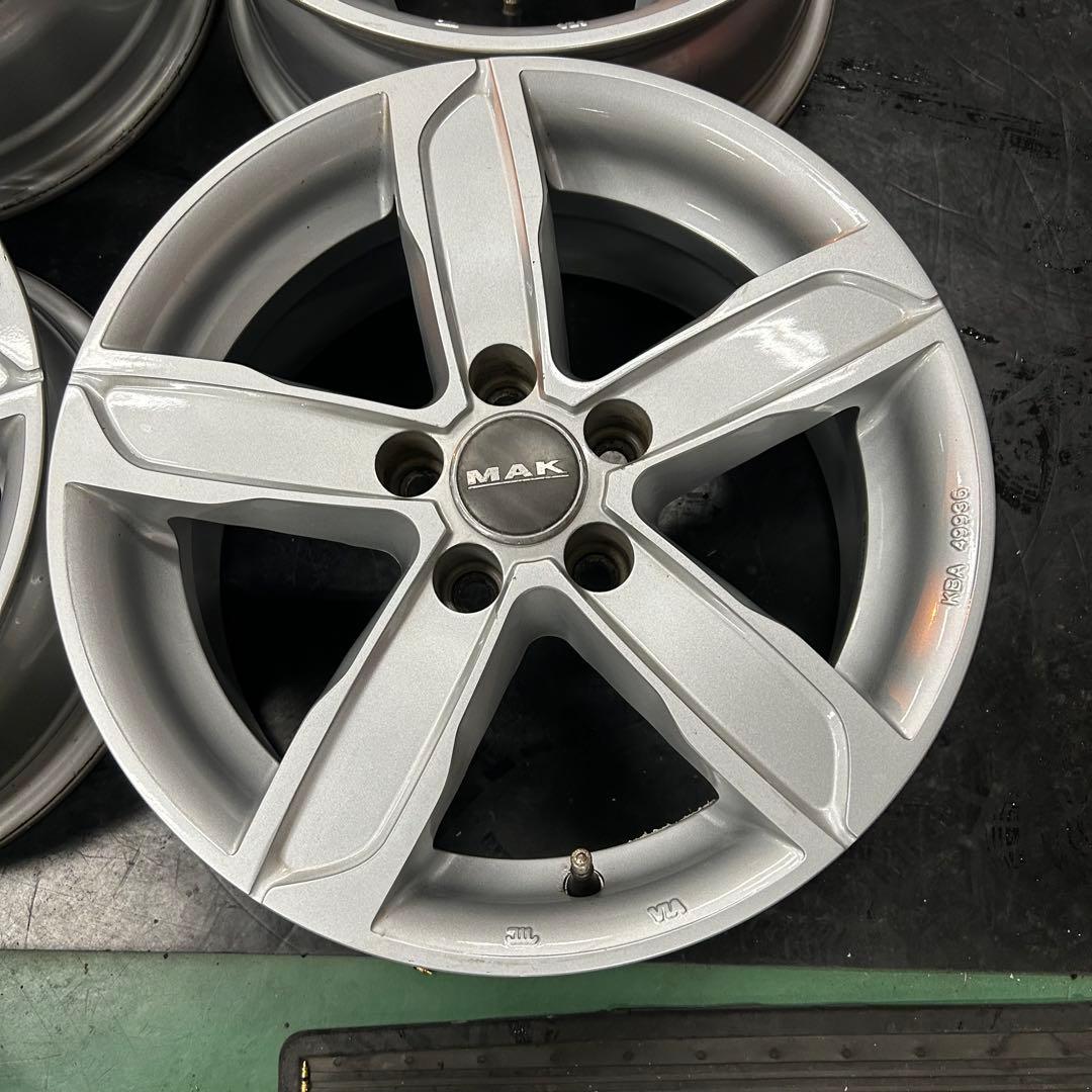 中古アルミ15X60　5/100　35　アウディA1用4本セット
