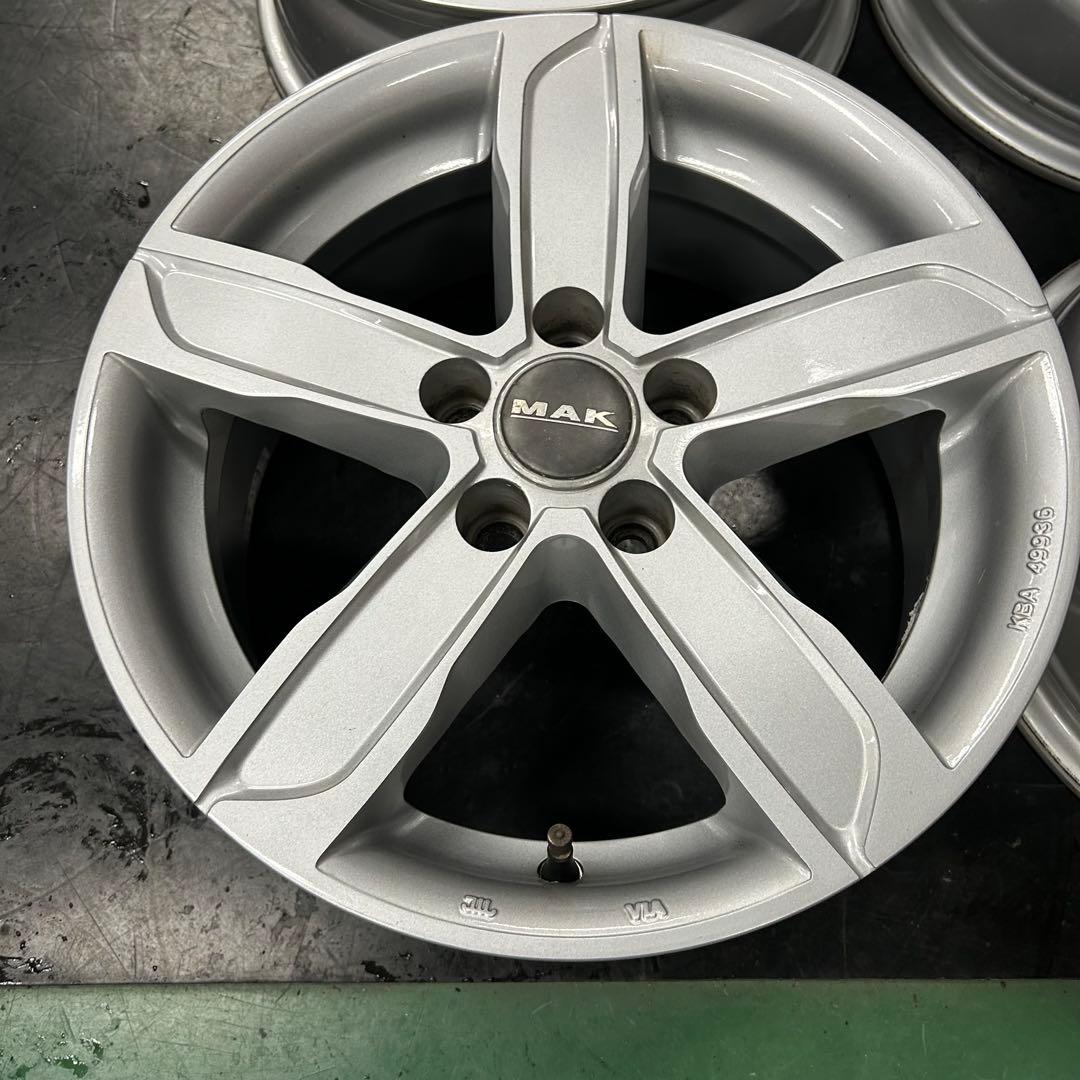 中古アルミ15X60　5/100　35　アウディA1用4本セット