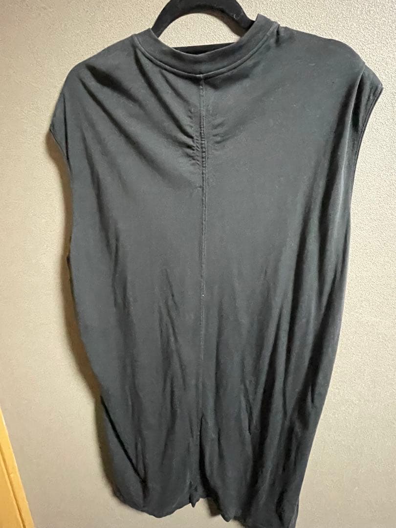 最終値下げ　リックオウエンス　ブラック ノースリーブ