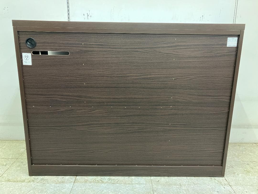 ニトリ レンジボード キッチンカウンター アルミナ2 120CTDBR ブラウン