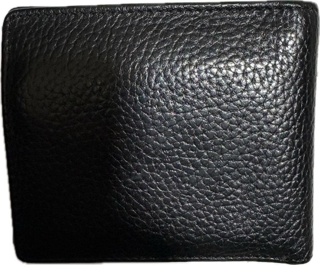 DIESELレザー2つ折り財布 黒 ブラック