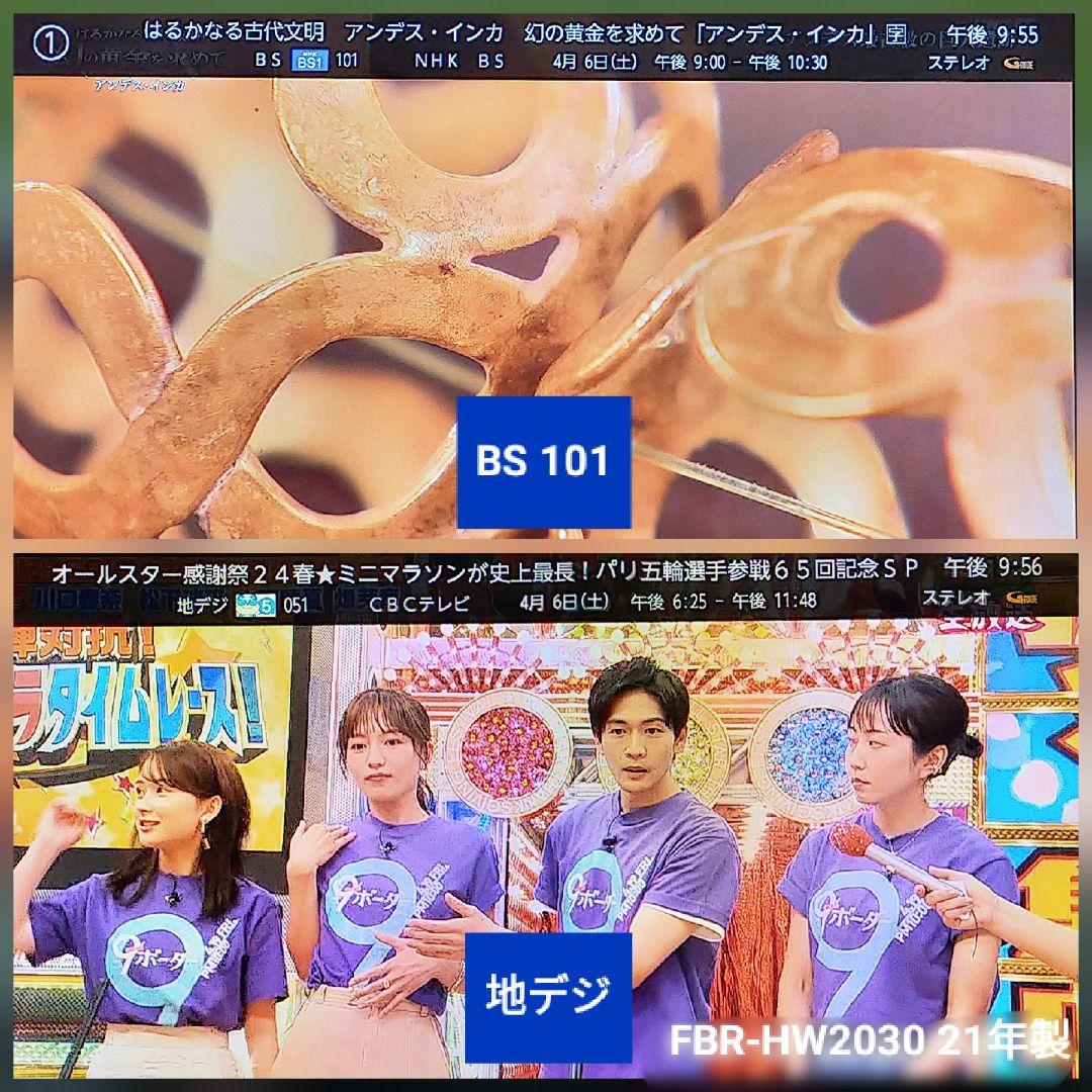 [中古] FUNAI FBR-HW2030 21年製 ブルーレイレコーダー