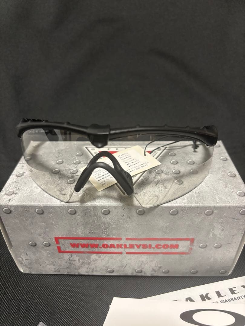 個人装備 Oakley Industrial M-Frame 2.0 Clear