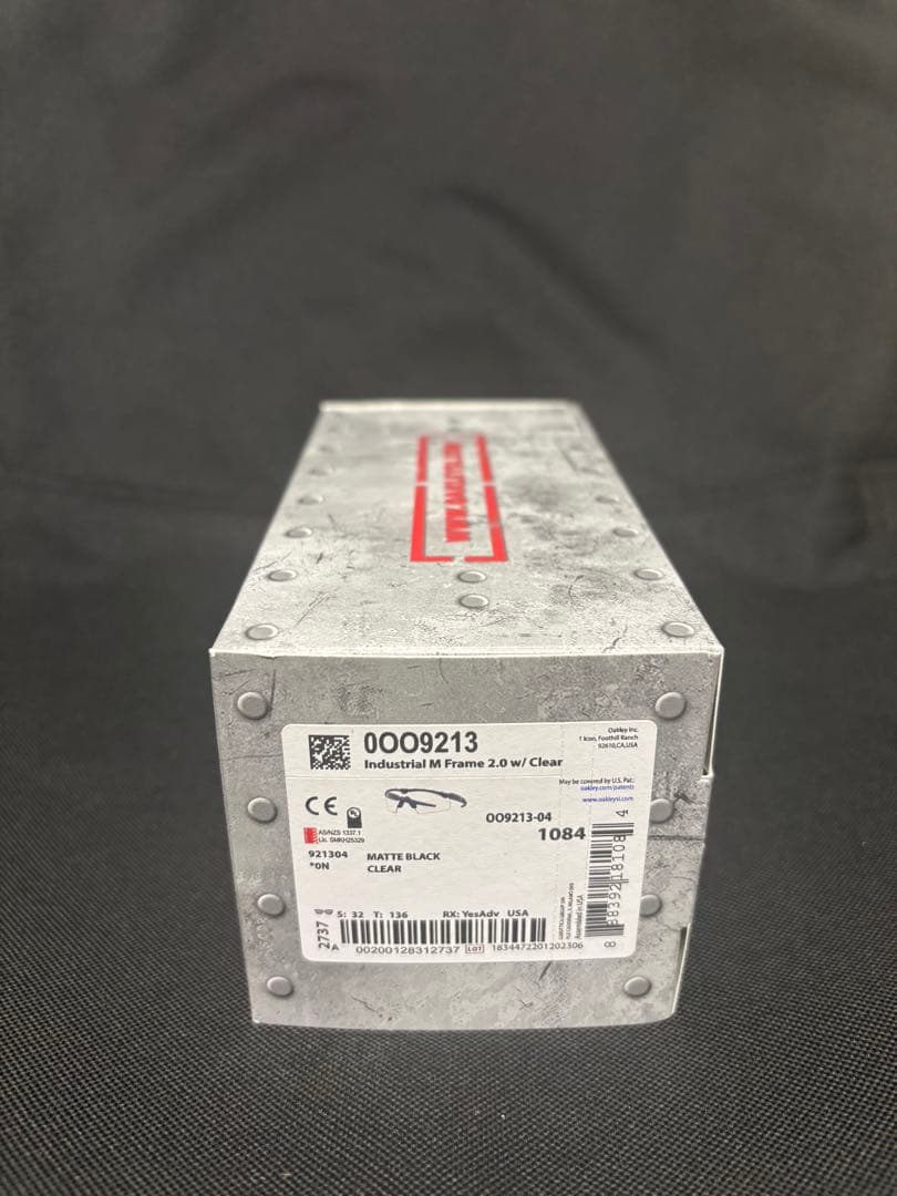 個人装備 Oakley Industrial M-Frame 2.0 Clear