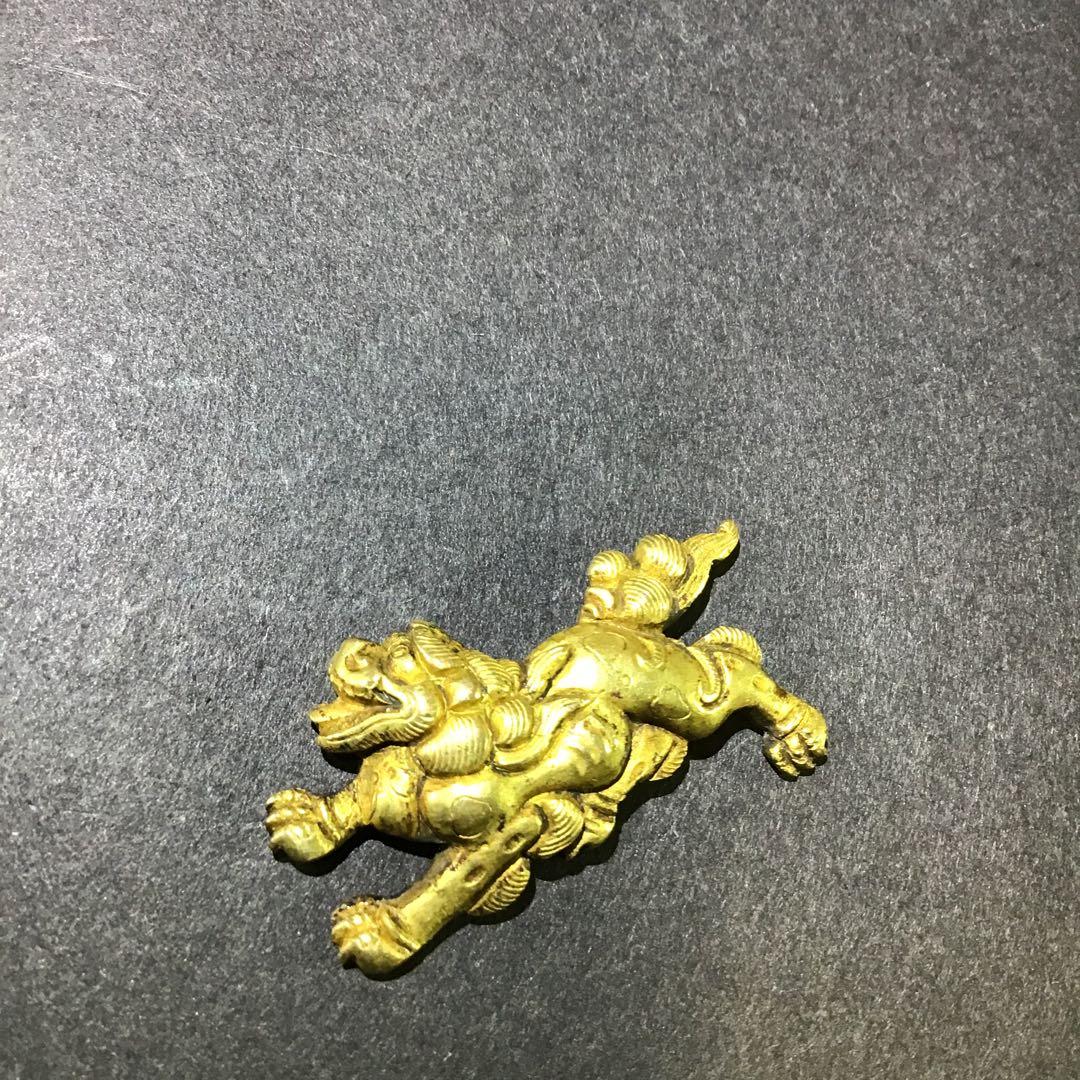 獅子目貫　江戸時代　　　書1