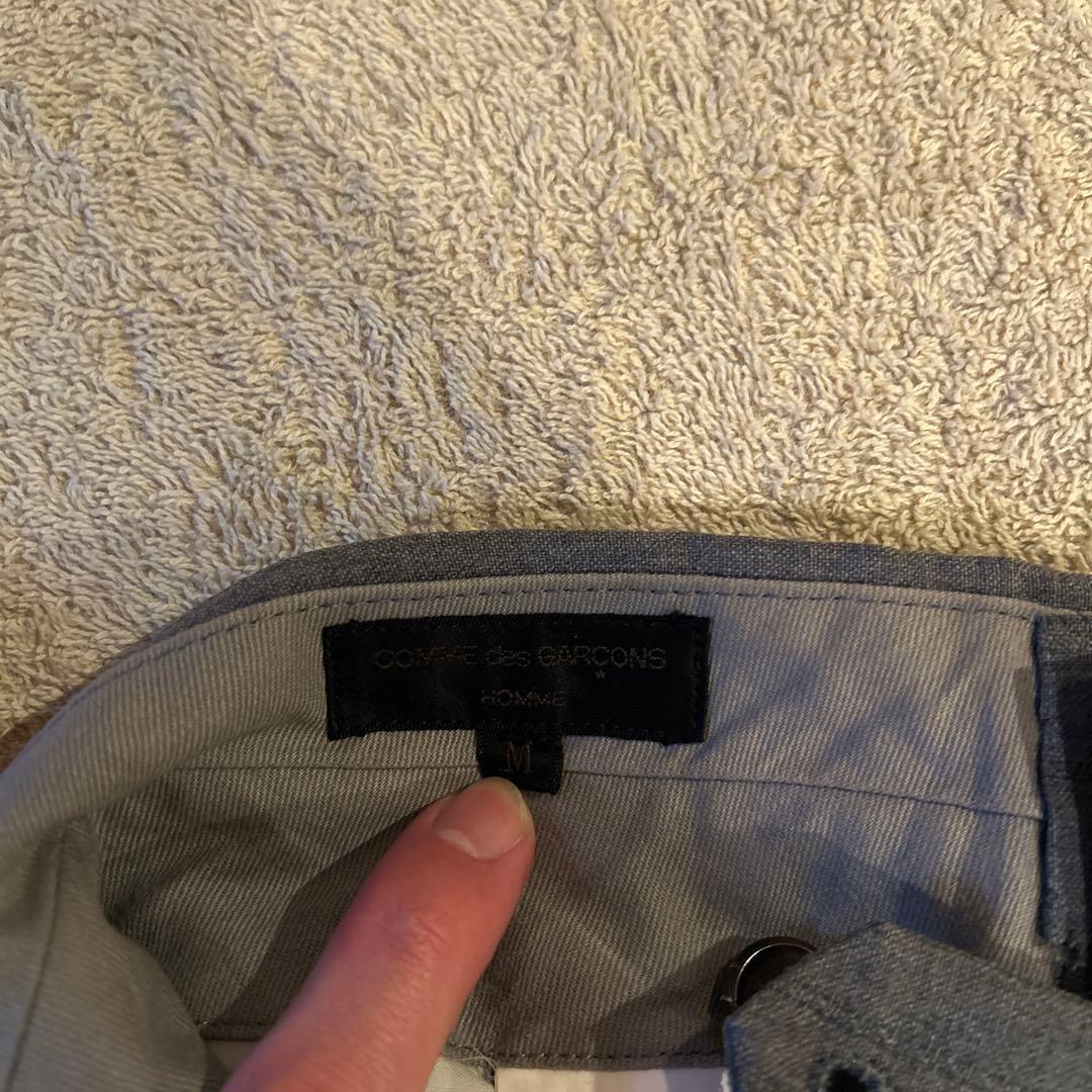 COMME des GARCONS HOMME ウール　スラックス　田中オム