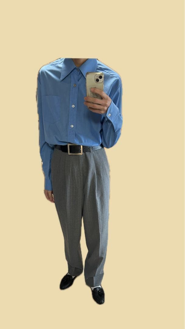 COMME des GARCONS HOMME ウール　スラックス　田中オム