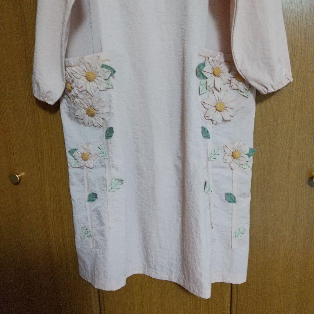 さえら ポテチーノ ナイロン100% 割烹着 (11/9日迄の出品です)