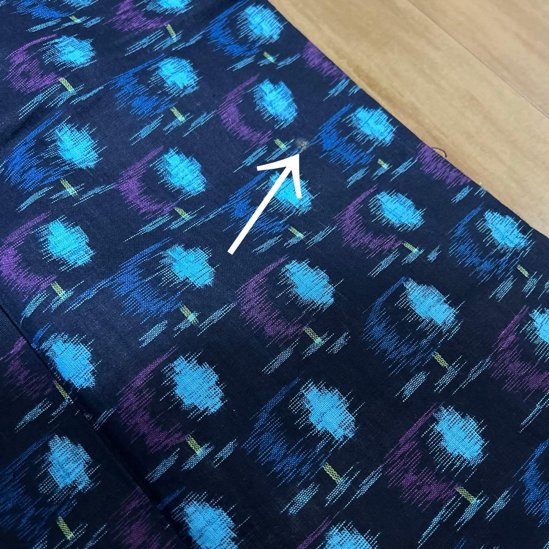 木綿絣　久留米絣　純綿　長着　４着セット