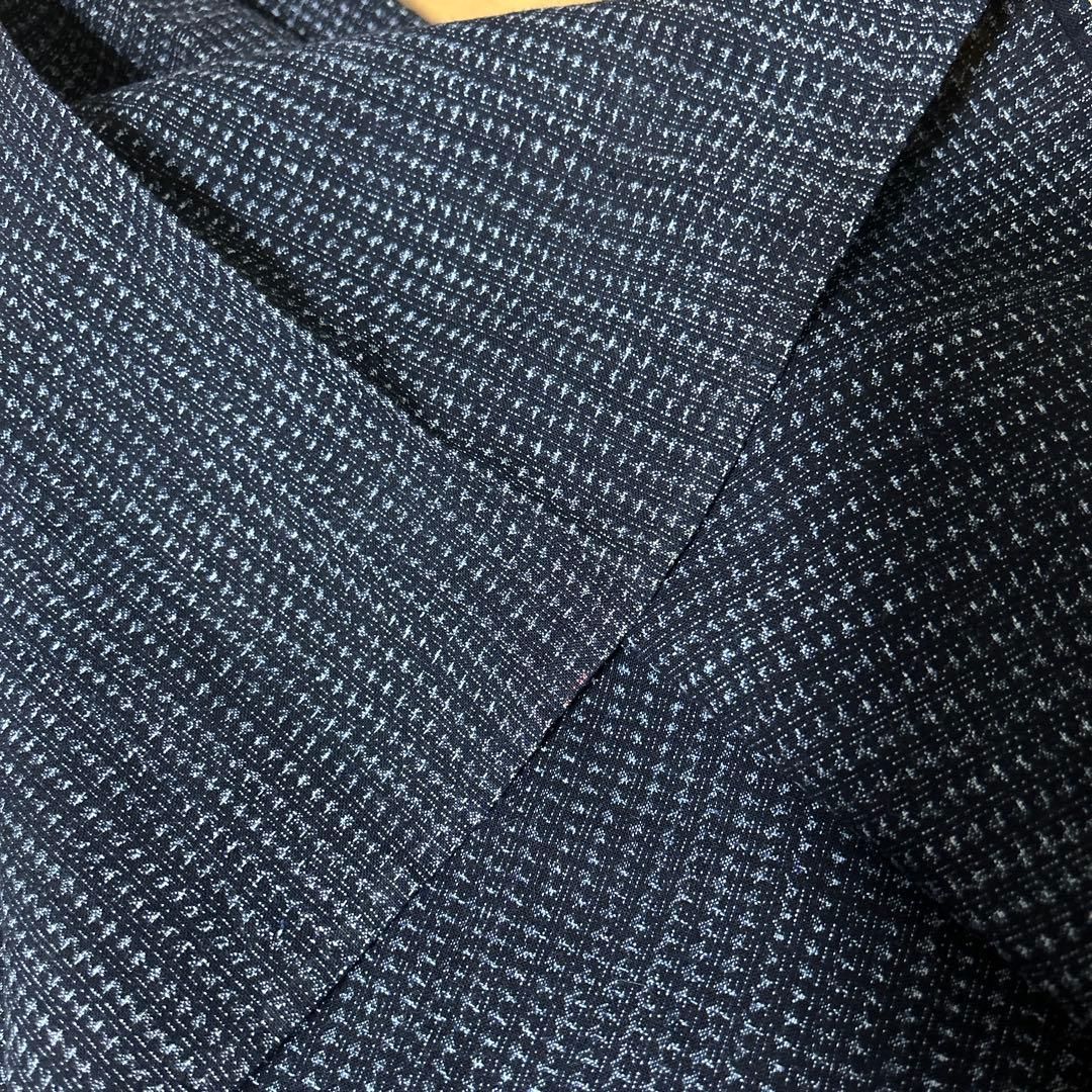 木綿絣　久留米絣　純綿　長着　４着セット