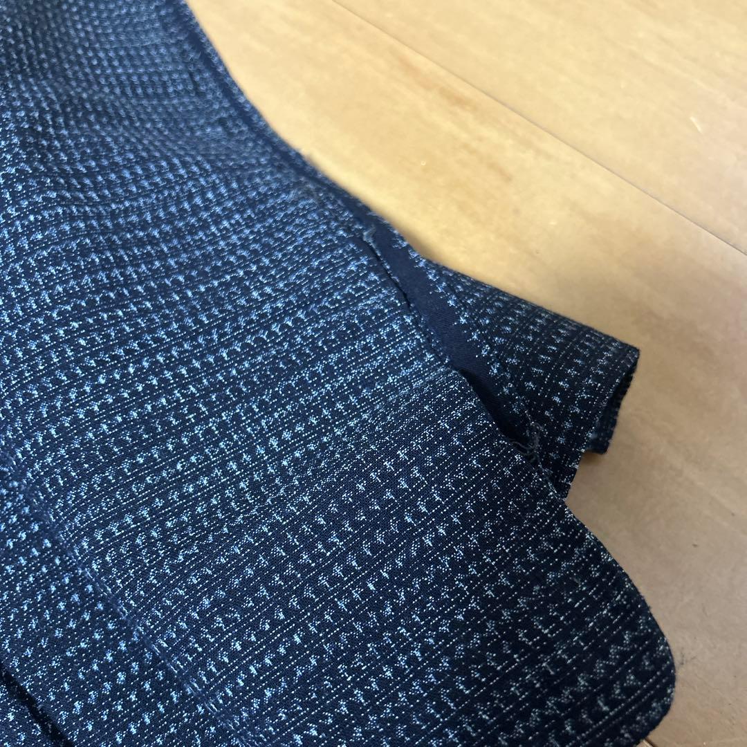 木綿絣　久留米絣　純綿　長着　４着セット