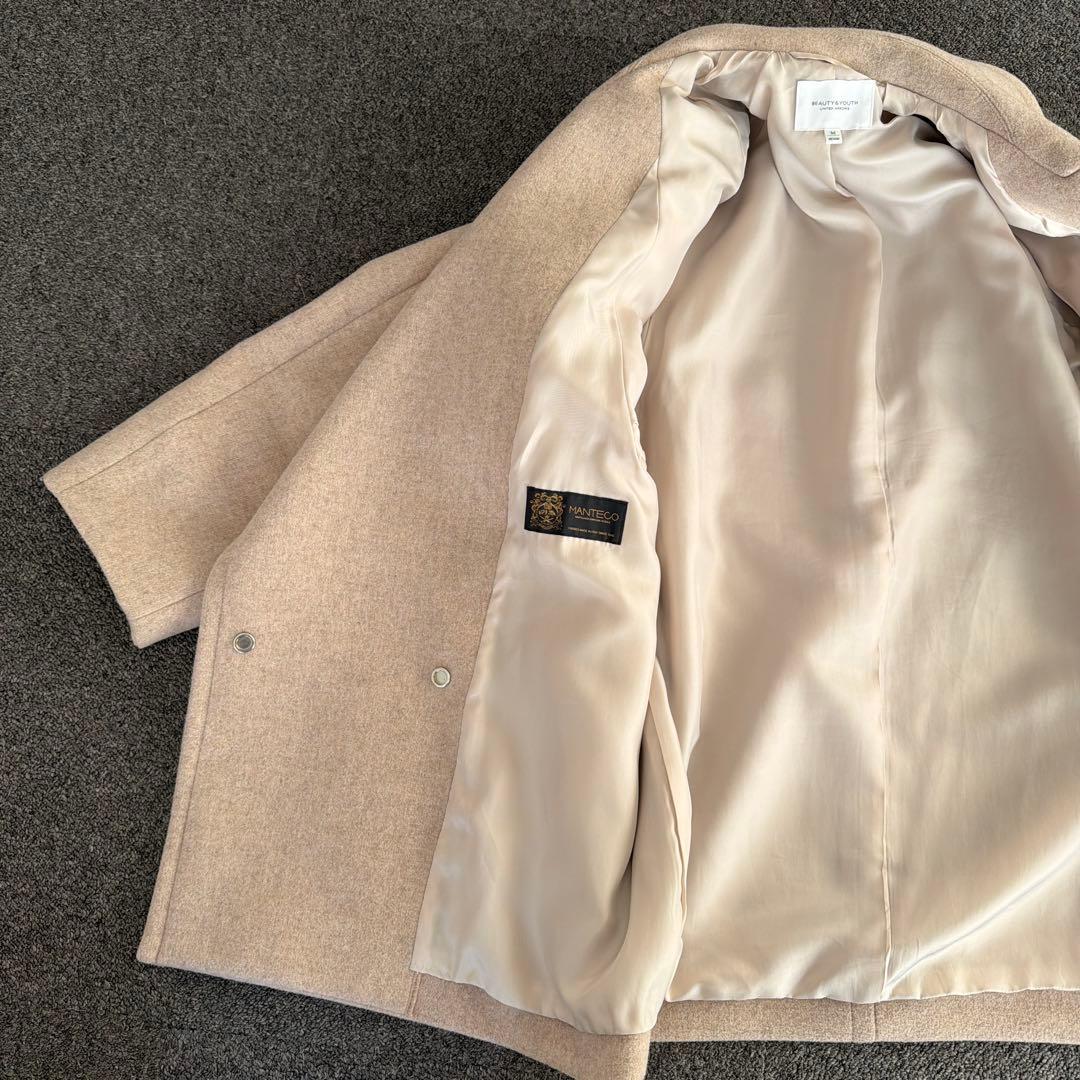 BEAUTY&YOUTH ベージュ ピーコート Mサイズ ユナイテッドアローズ