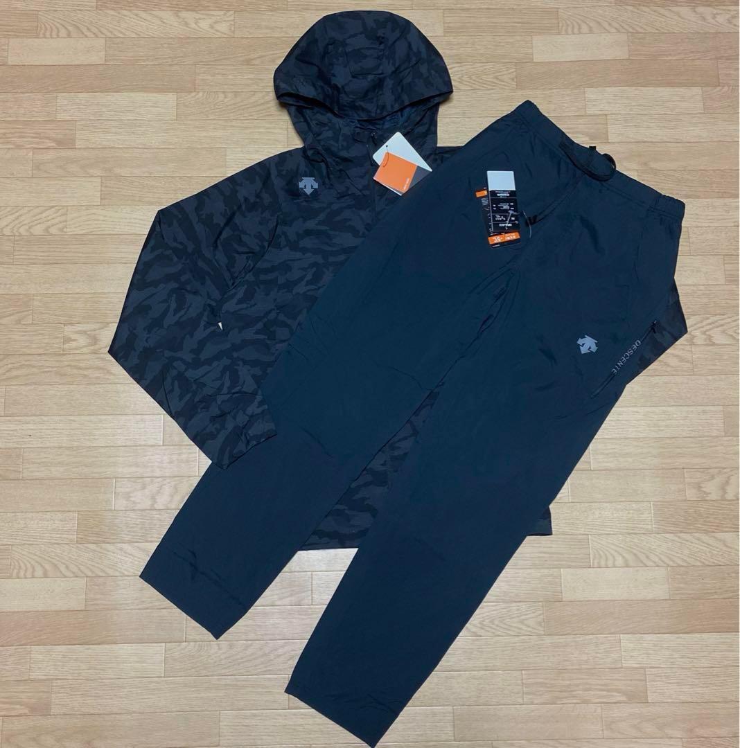 DESCENTE フーデッドジャケットパンツ上下セット/Oサイズ