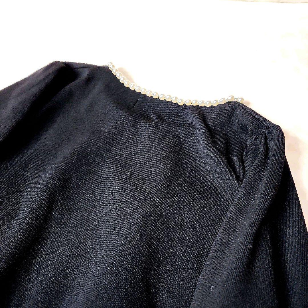 ANAYI アナイ パールブルゾン 38 ブラック 美品 完売品 オケージョン