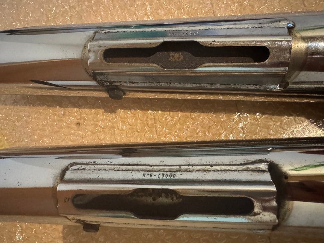 ハーレー　エボダイナ　純正オプション　マフラー