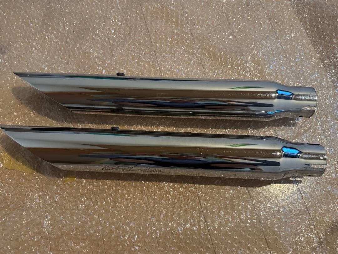 ハーレー　エボダイナ　純正オプション　マフラー