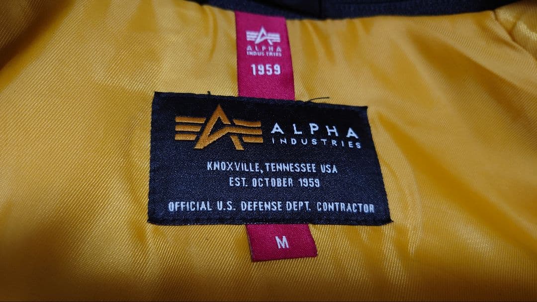 N-3B フライトジャケット ALPHA USA×WAIPER　M サイズ