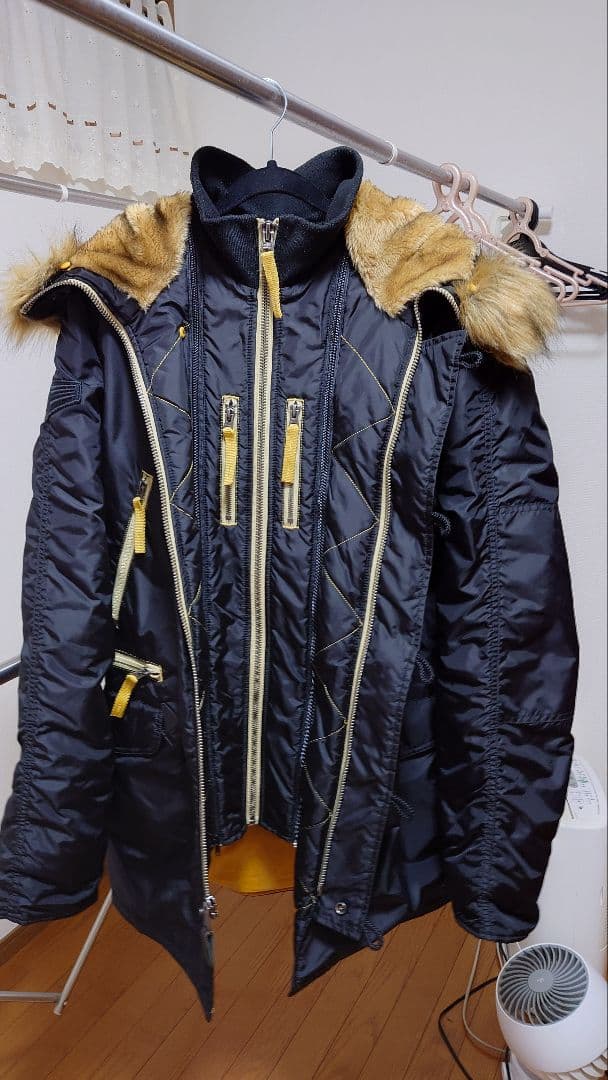 N-3B フライトジャケット ALPHA USA×WAIPER　M サイズ