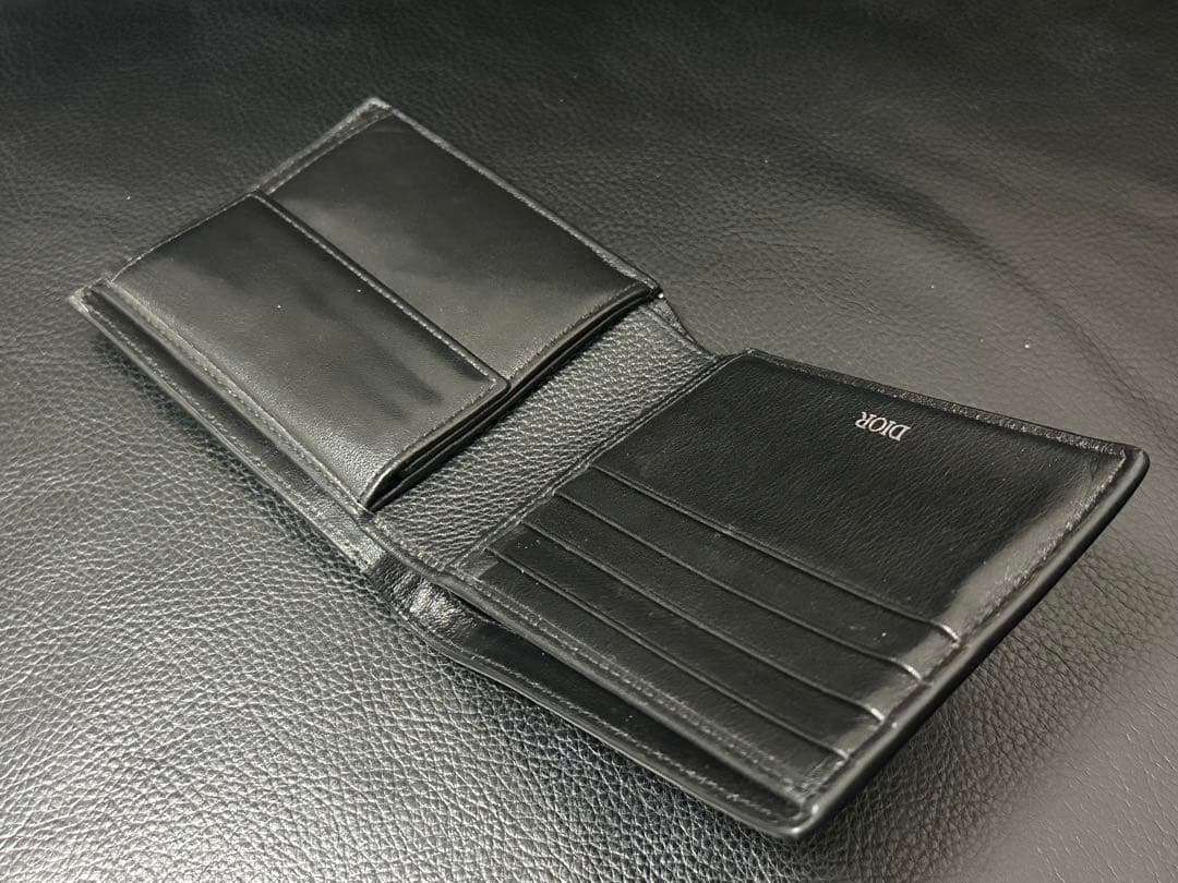 Dior 二つ折り財布 ブラック