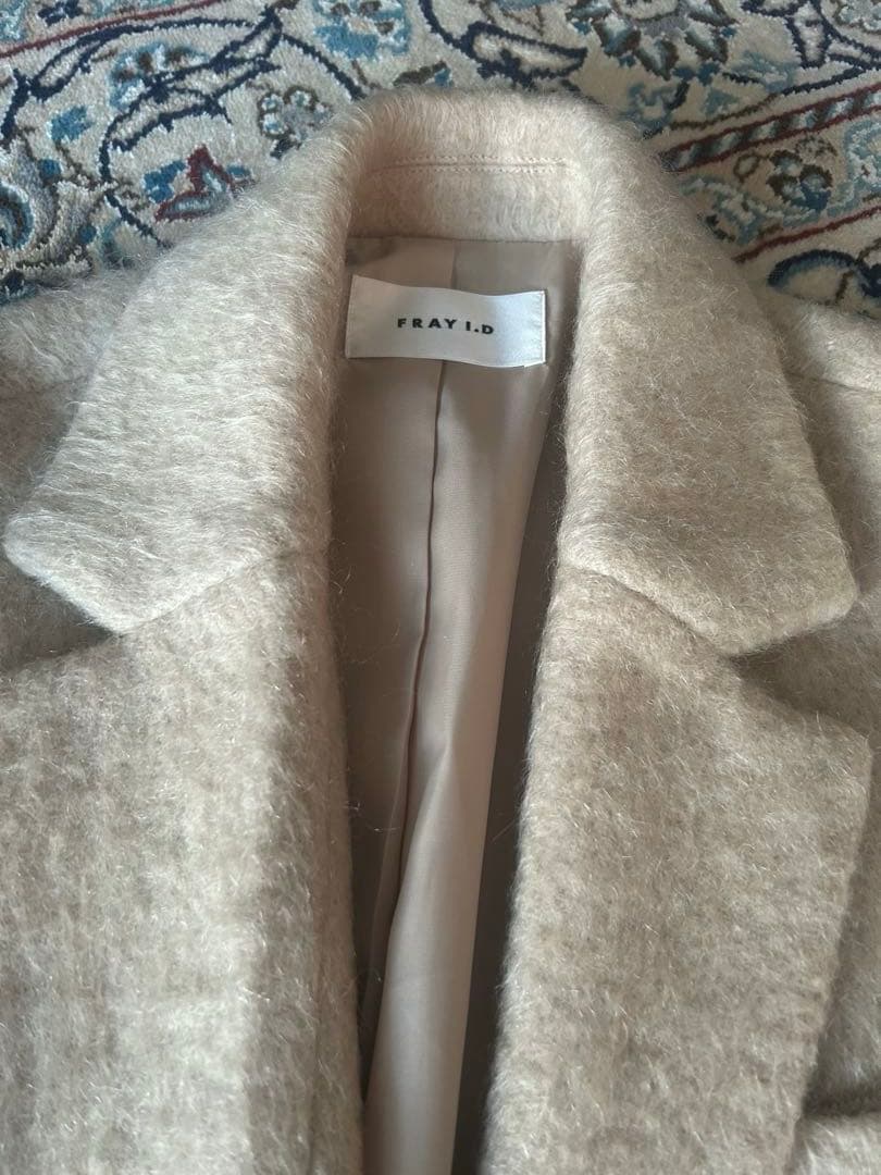 sale✨FRAY.id ジャケットコート シャギーオーバーコート ジャコット
