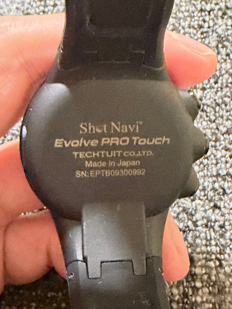 Shot Navi Evolve PRO Touch（ショットナビ）GPS腕時計