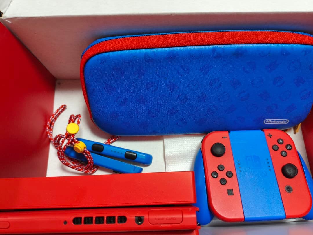 Nintendo Switch 本体 マリオレッド&ブルー動作確認済み