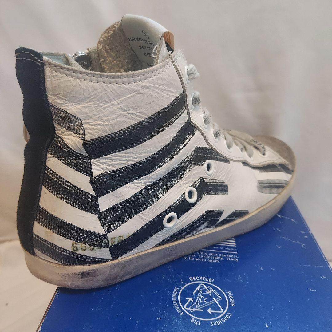 エ*ン様 正規購入品　FRANCY　アシンメトリー　VINTAGE加工良好　おし