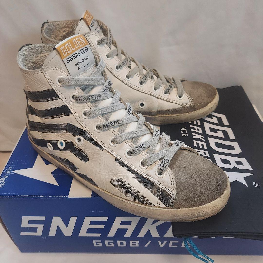 エ*ン様 正規購入品　FRANCY　アシンメトリー　VINTAGE加工良好　おし