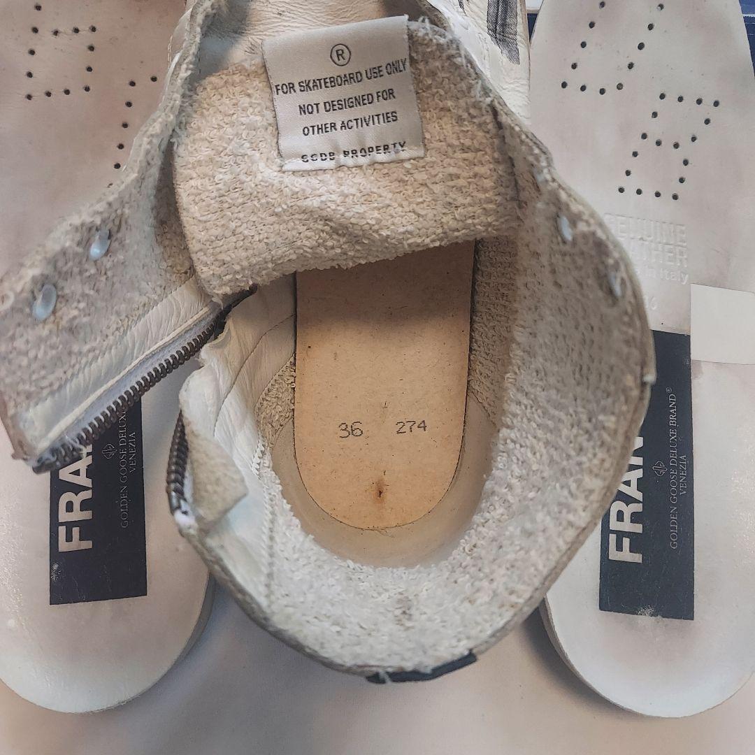 エ*ン様 正規購入品　FRANCY　アシンメトリー　VINTAGE加工良好　おし