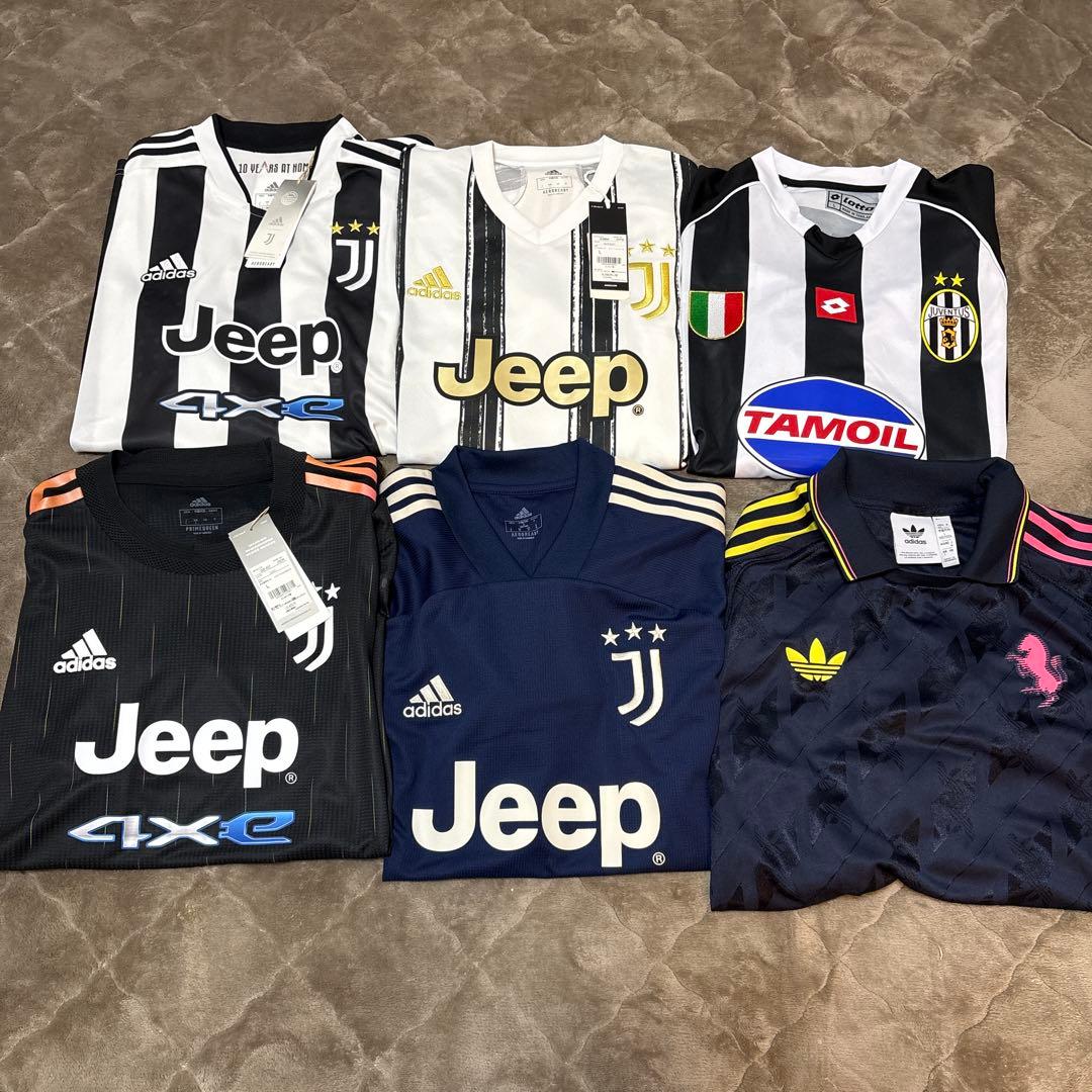 【半額以下！】ユベントス　ユニフォーム　6枚セット　まとめ売り　セリエA