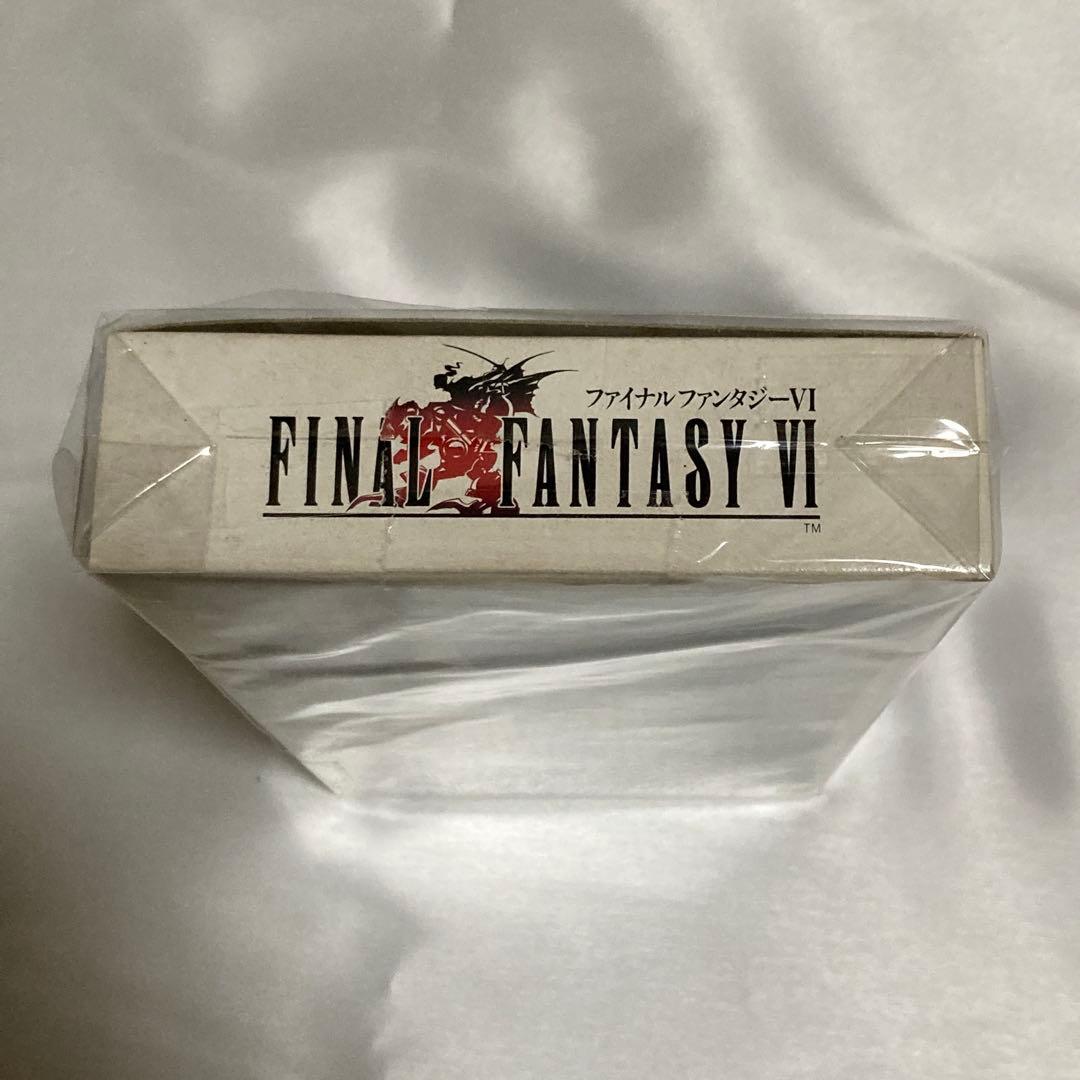 未使用・新品、開封済みでした。のファイナルファンタジーVI スーパーファミコン